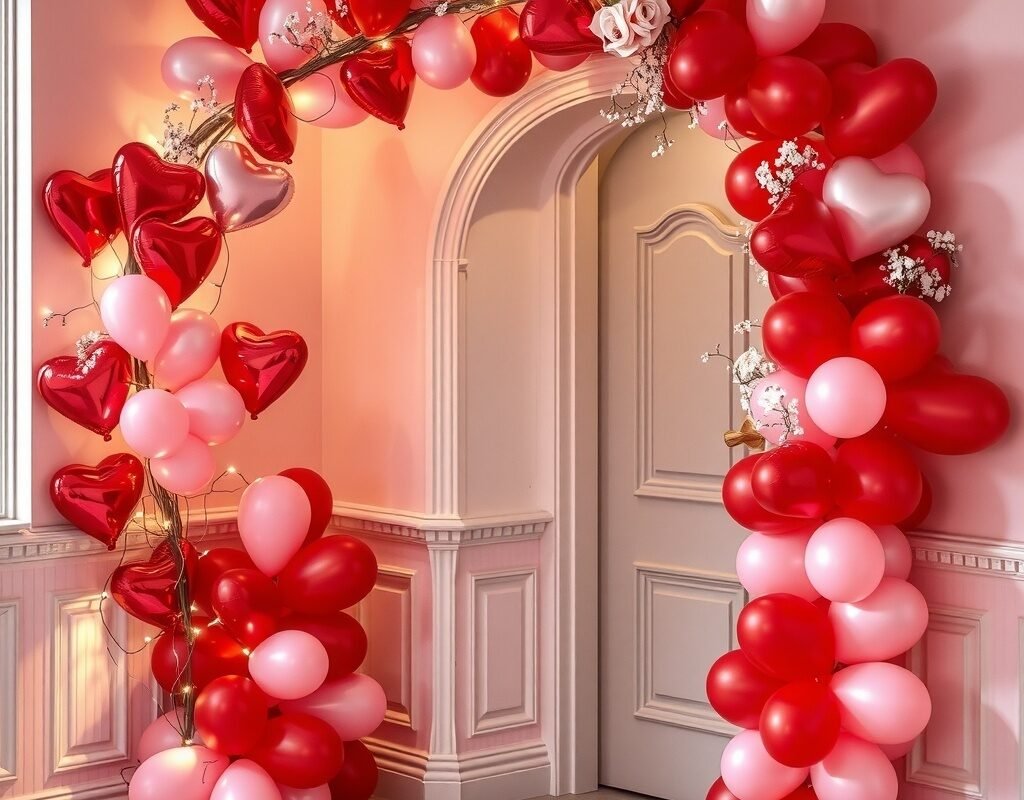 balloon corner or doorway arch