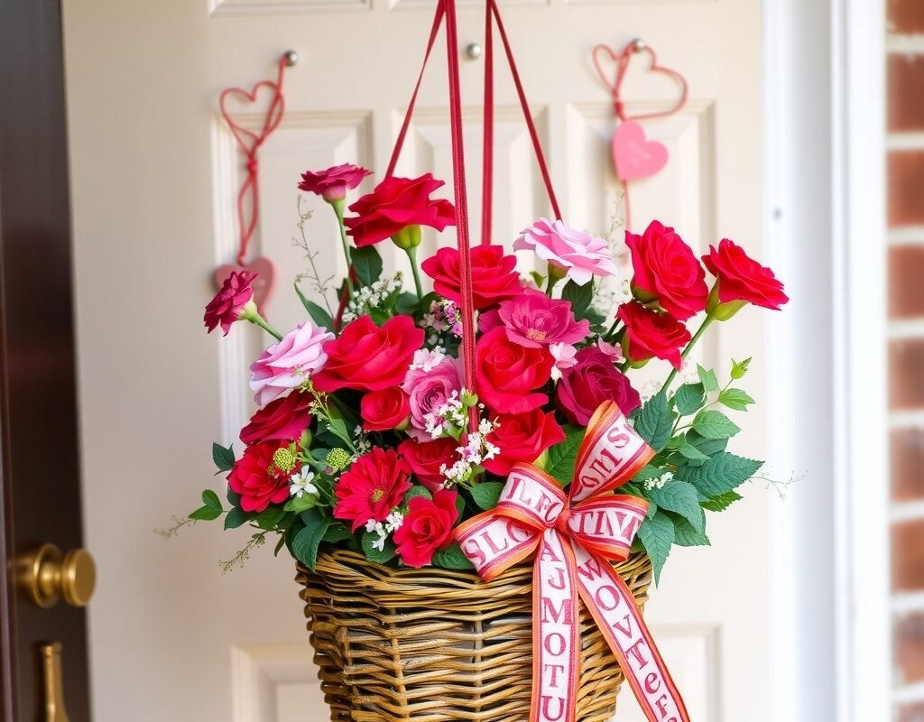 basket door decor