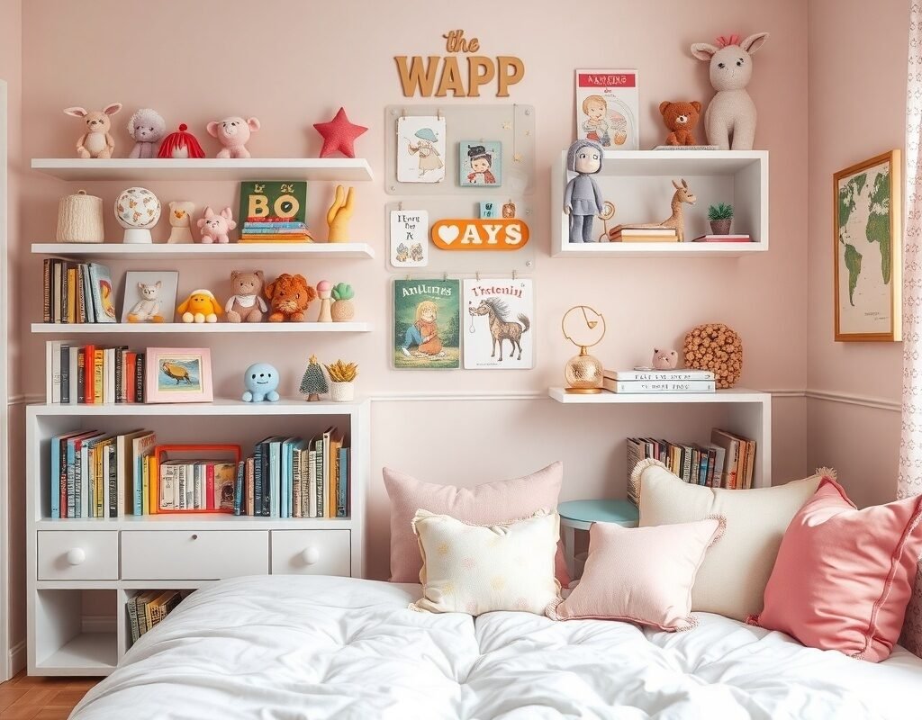 books and display shelves