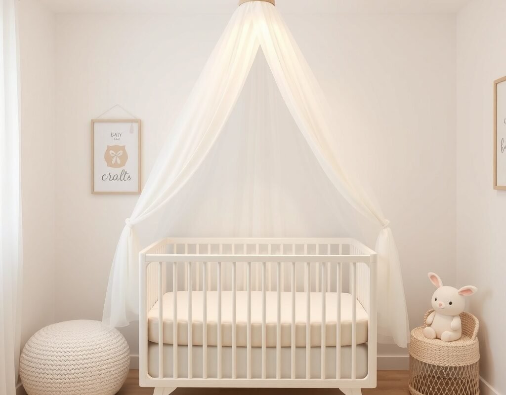 canopy over the crib