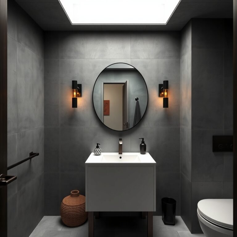 concrete look walls