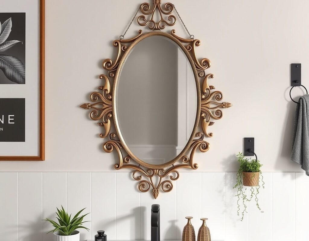 decorative mirror upgrade use heavy duty adhesive