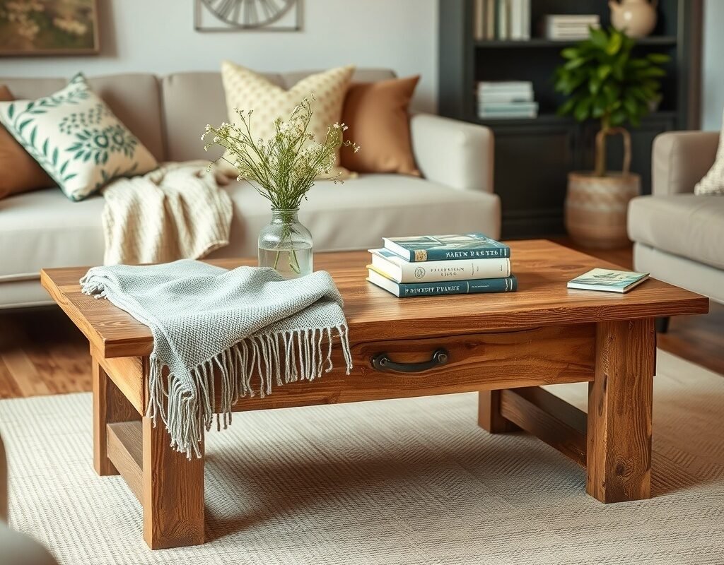farmhouse coffee table