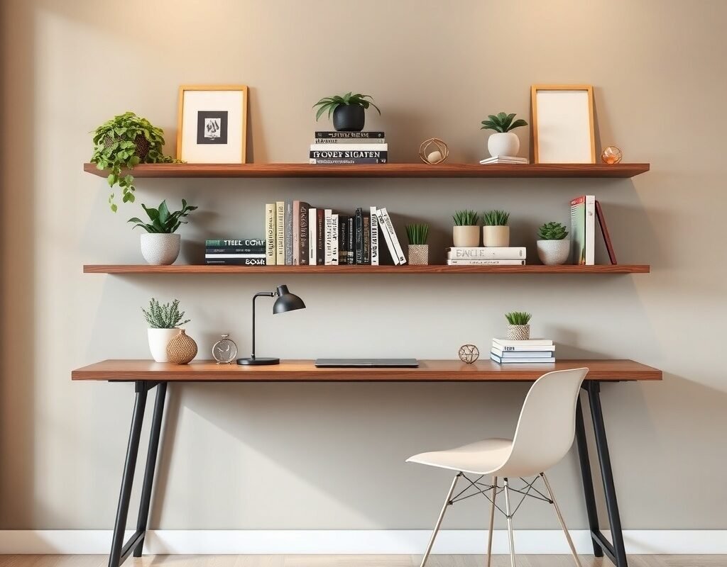 floating shelves