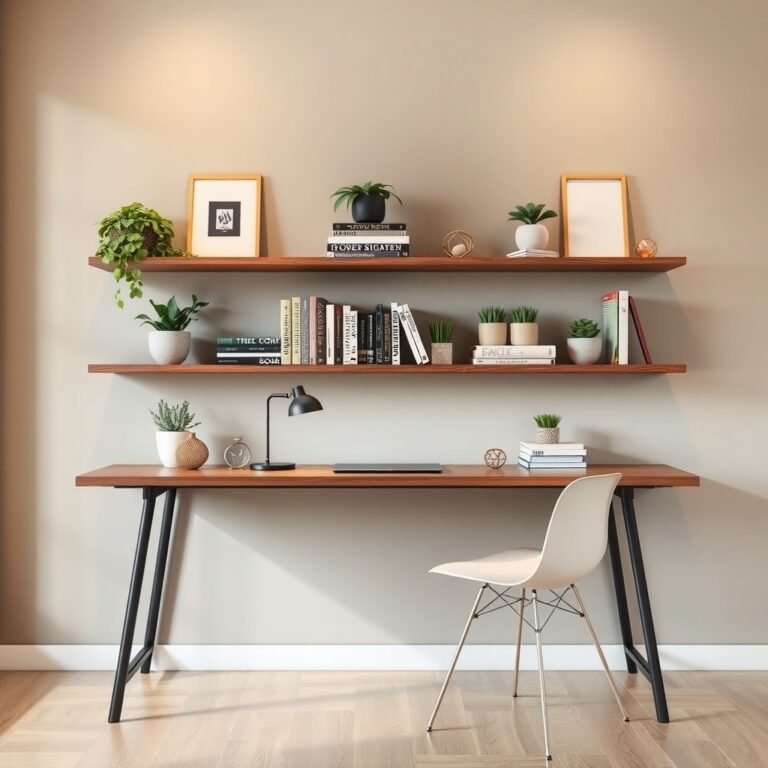 floating shelves