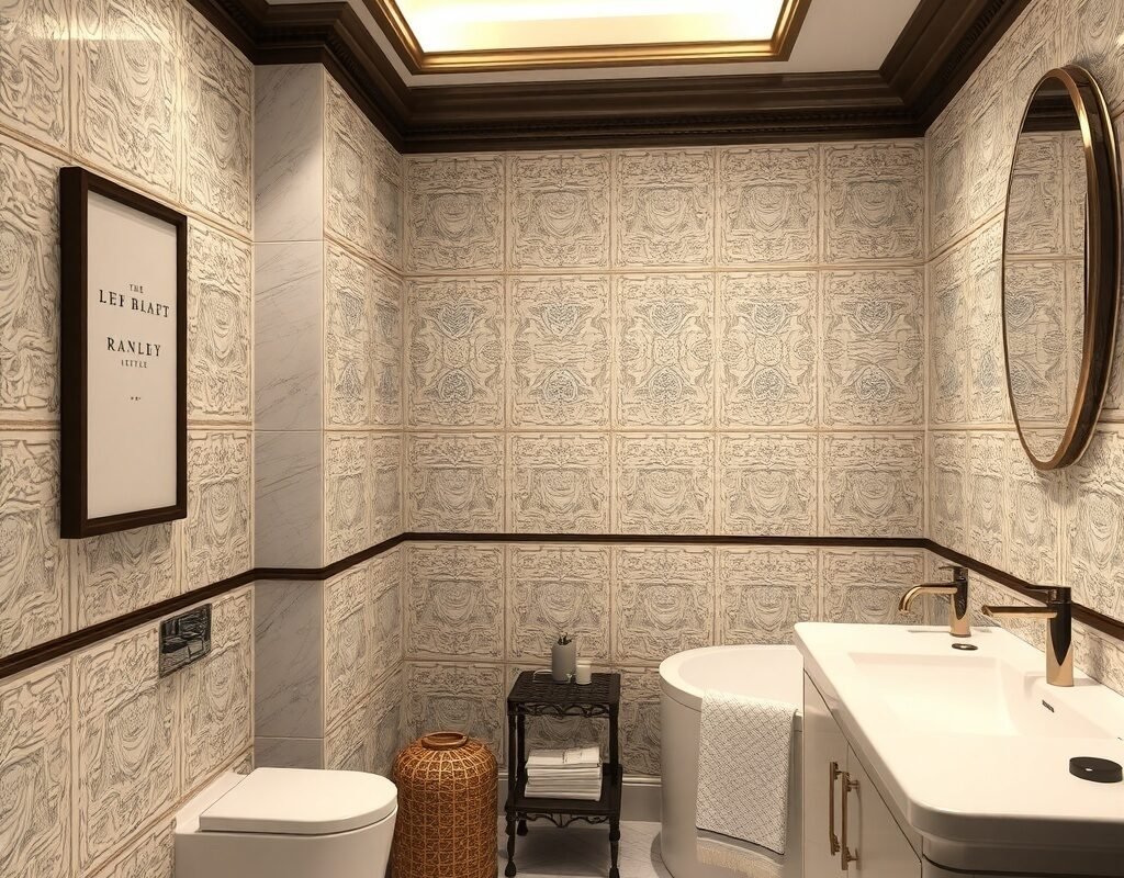 framed tiles or textures