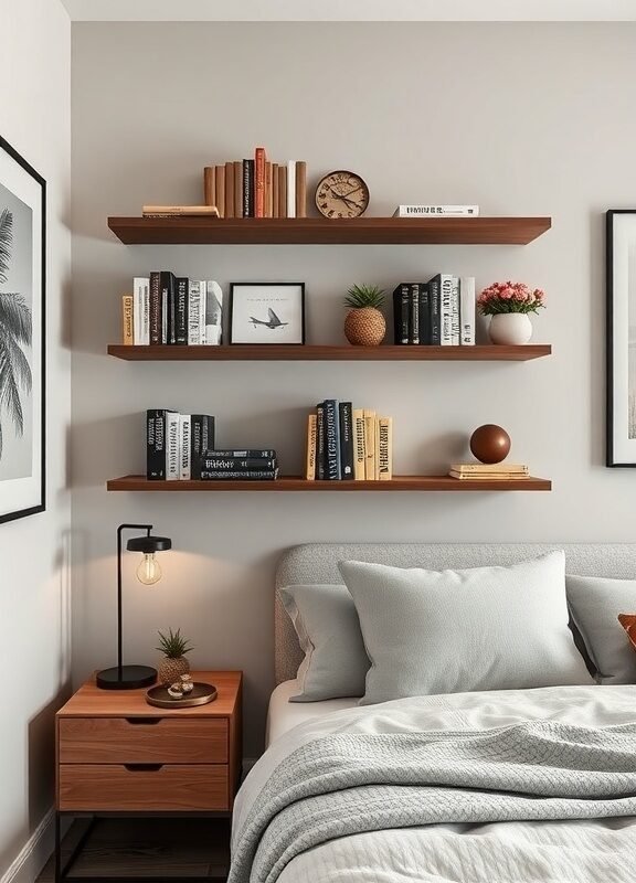 go for wall mounted shelves