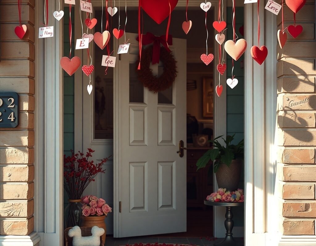 hanging mini love notes