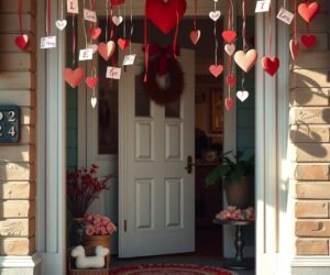 hanging mini love notes