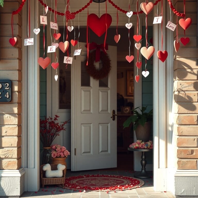 hanging mini love notes