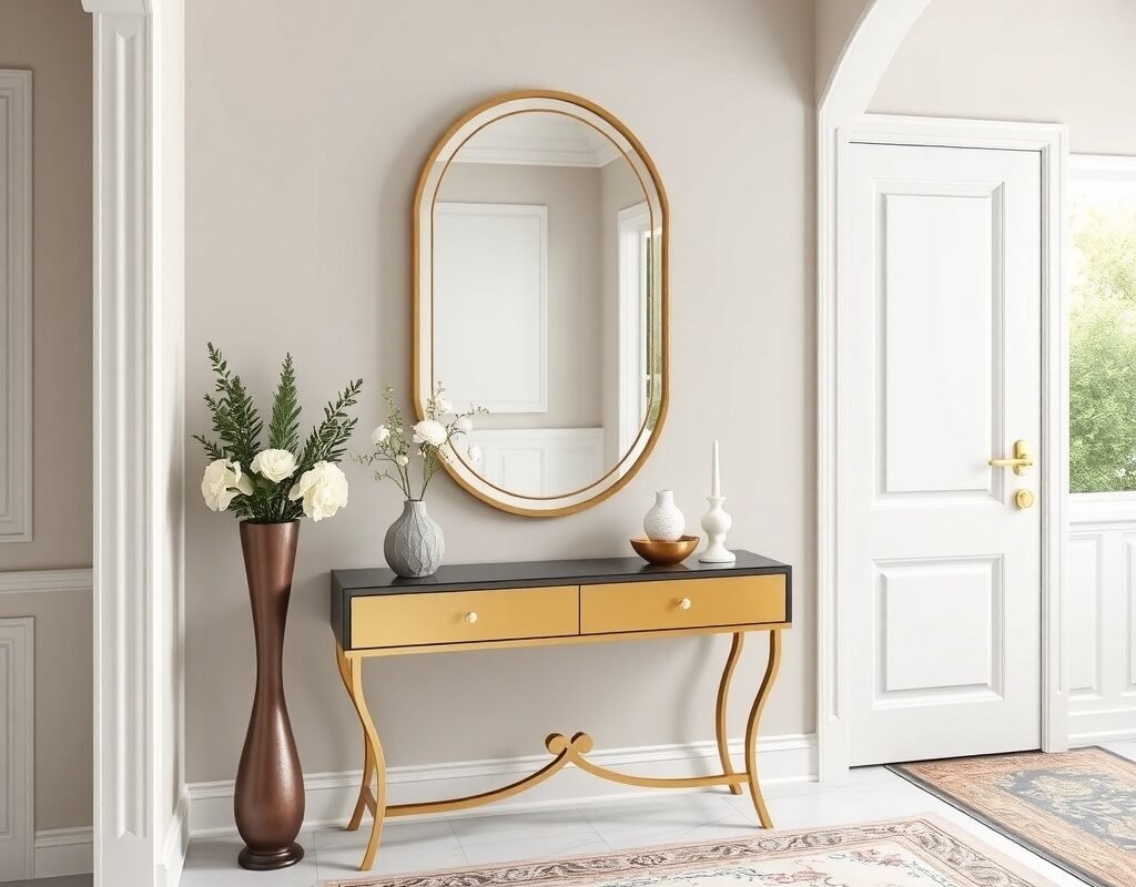 large wall mirror