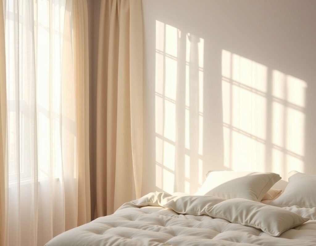 linen curtains for an airy natural feel