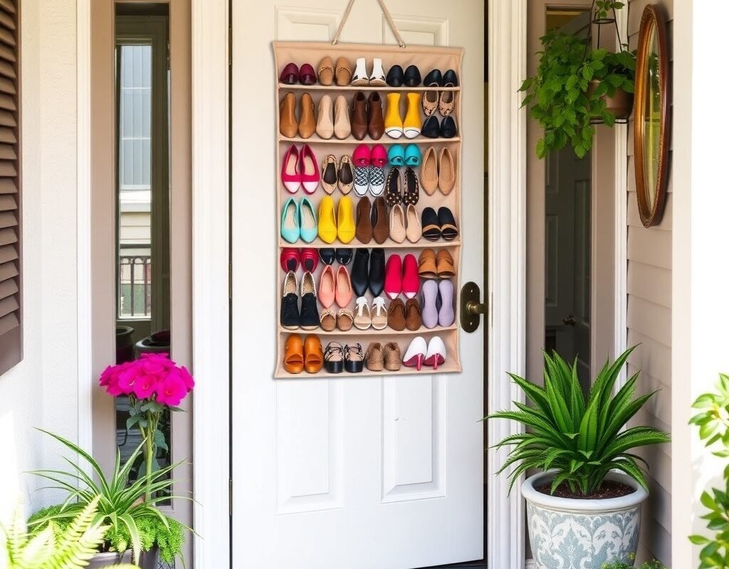 over the door shoe organizer