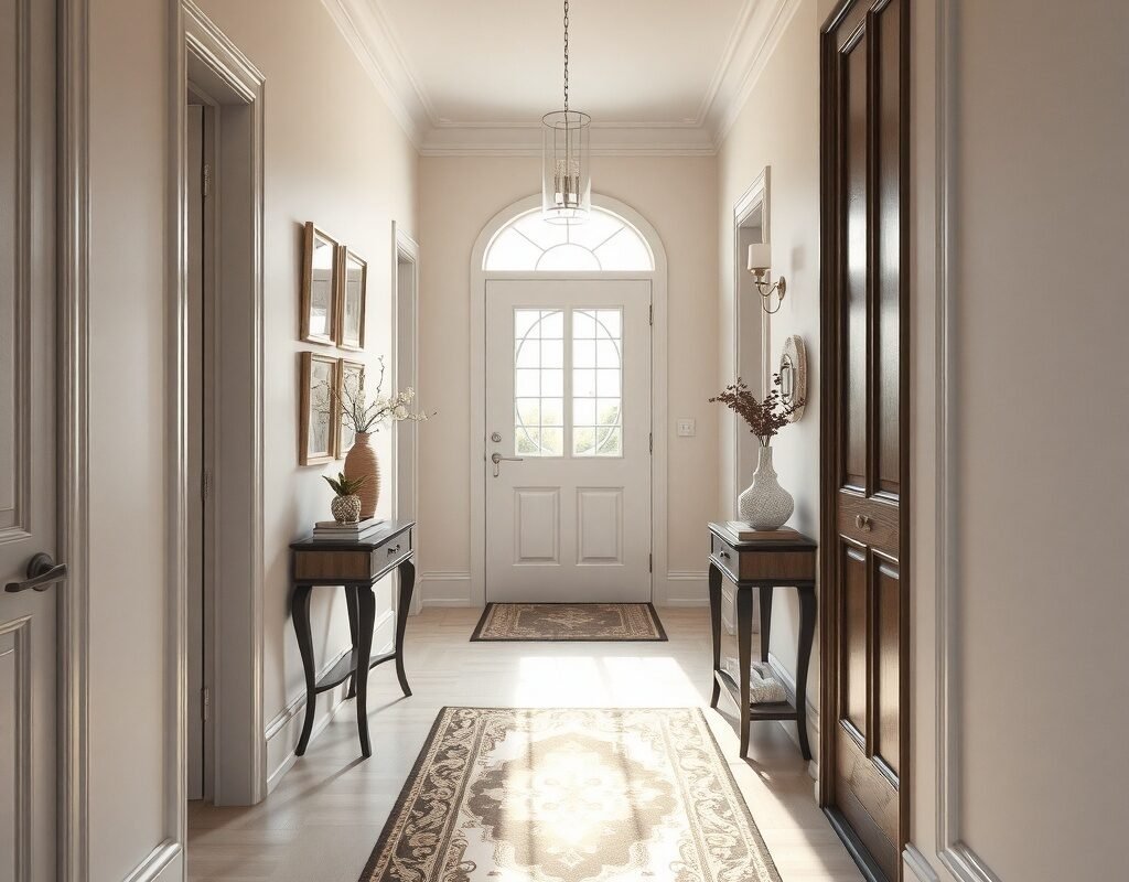 paint with a light neutral color