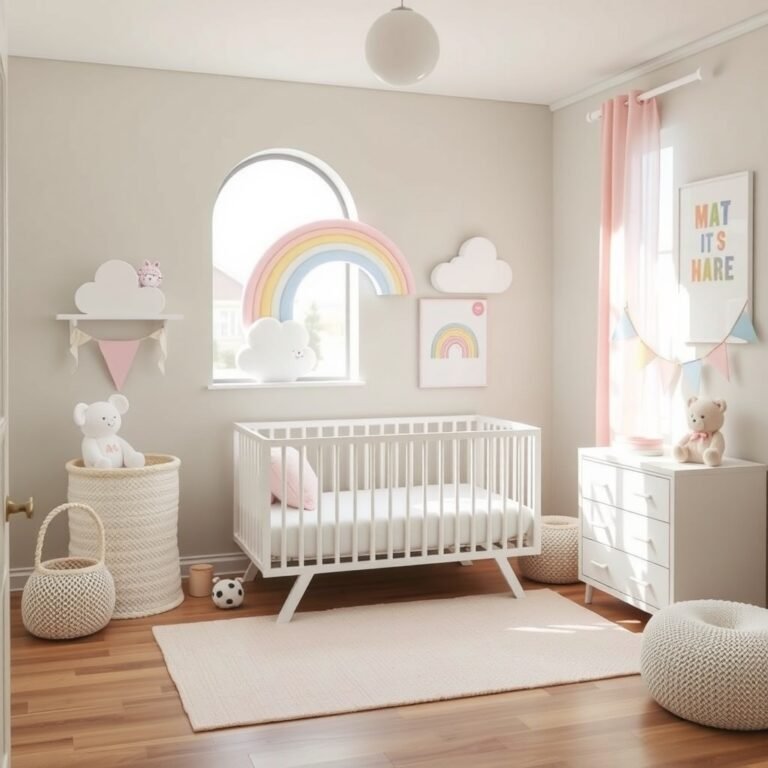 rainbow or cloud theme
