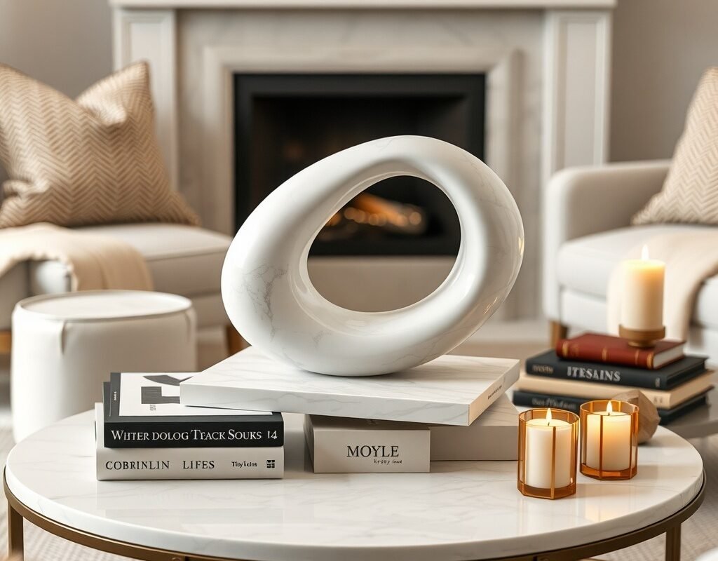 sculptural decor piece