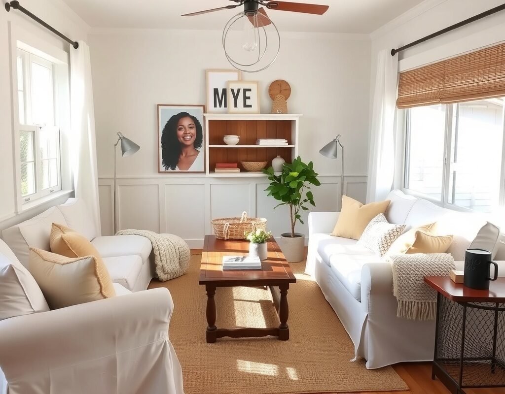 slipcovered furniture