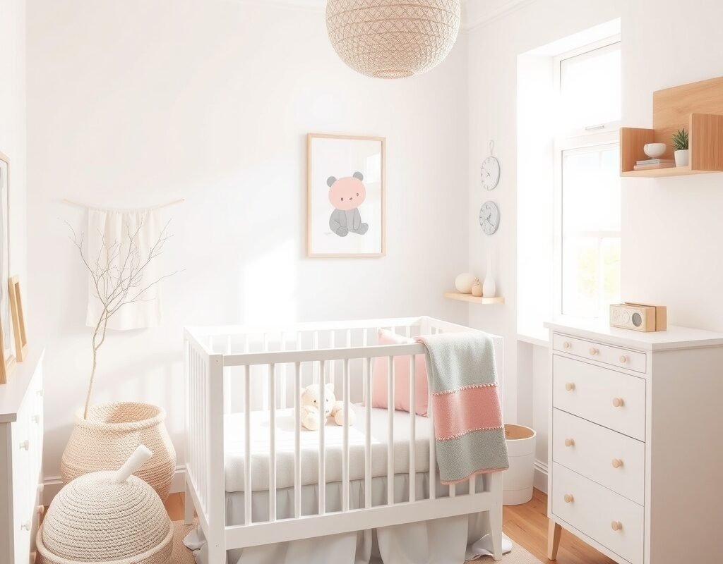 soft blush and white theme