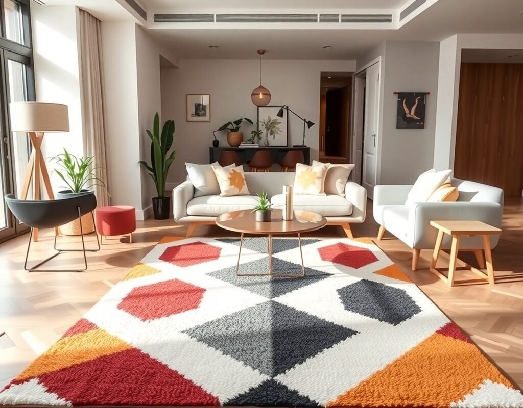 statement rug