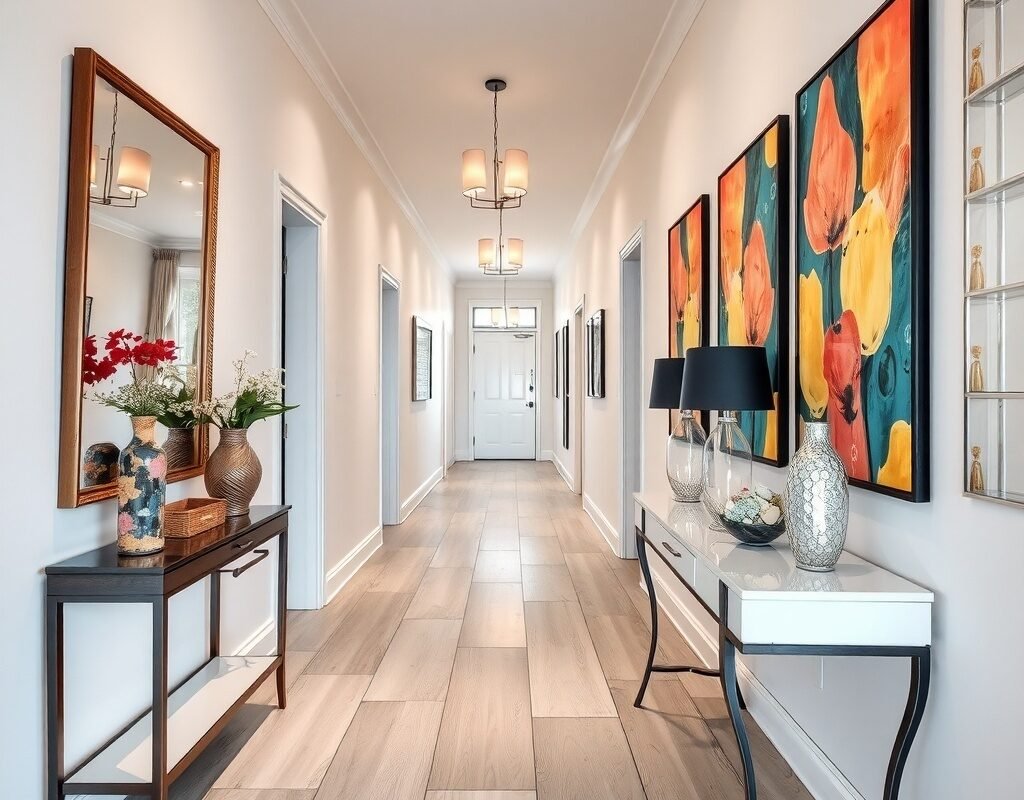 style the end of the hallway