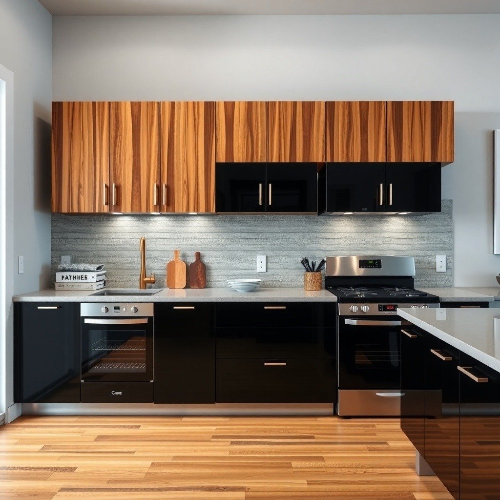 12 Stunning Black and Wood Kitchen Ideas for a Modern Touch