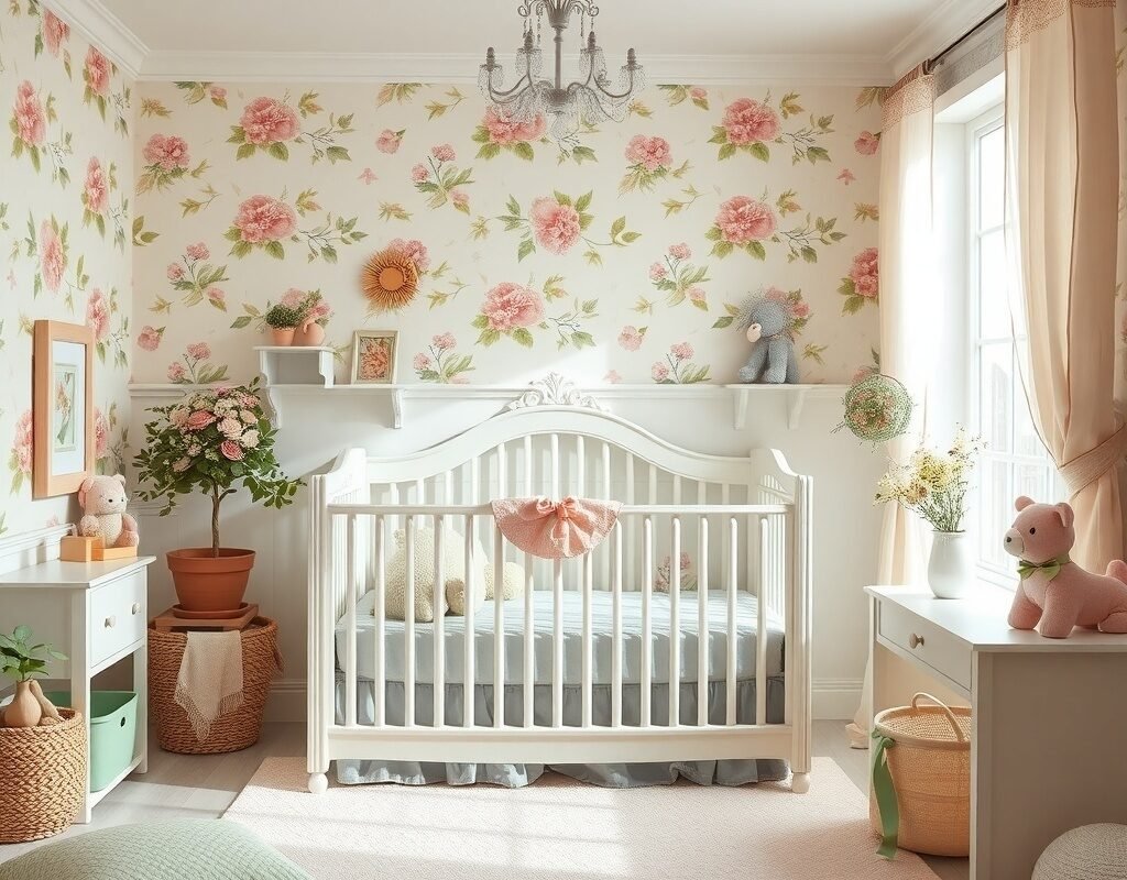 vintage garden theme