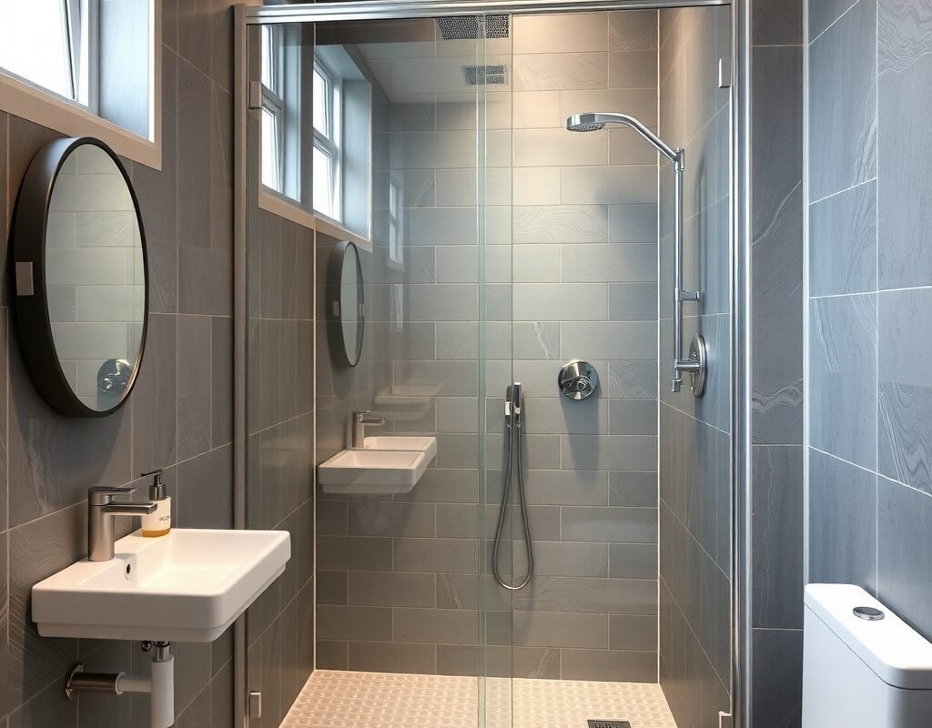 wet room style layout