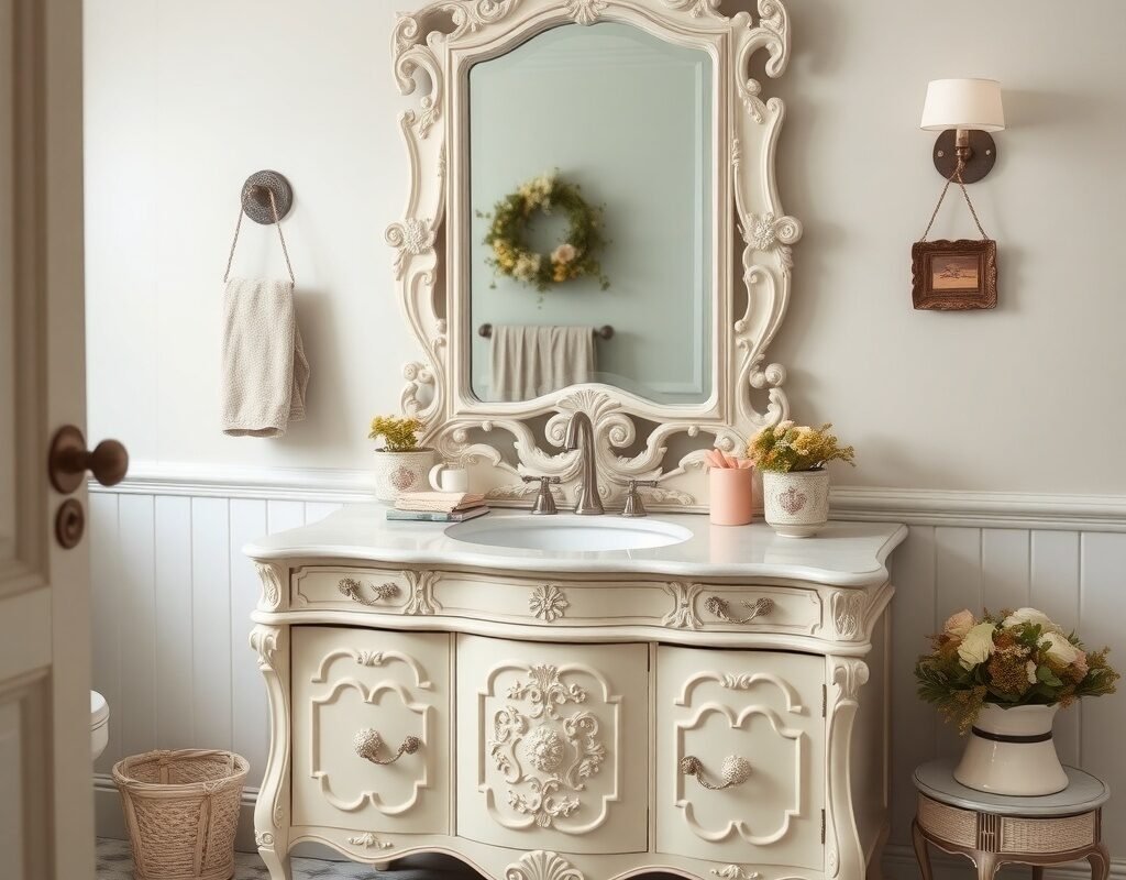 antique vanity