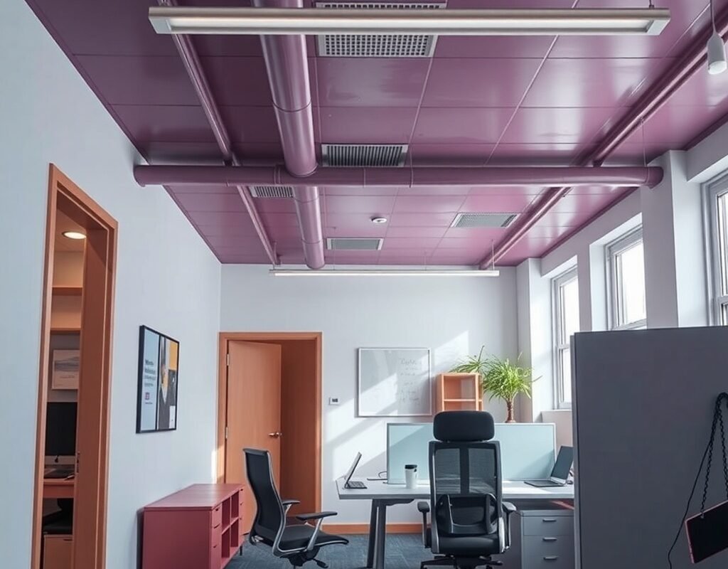 bold painted ceilings