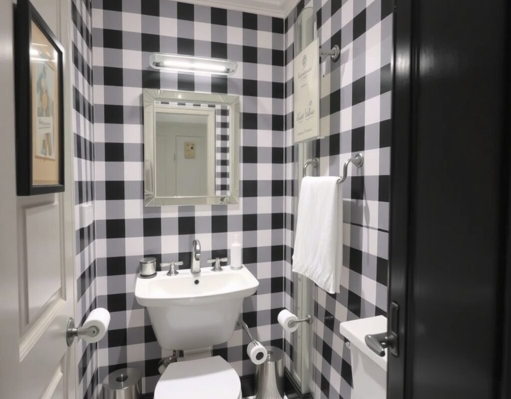 checkerboard or grid