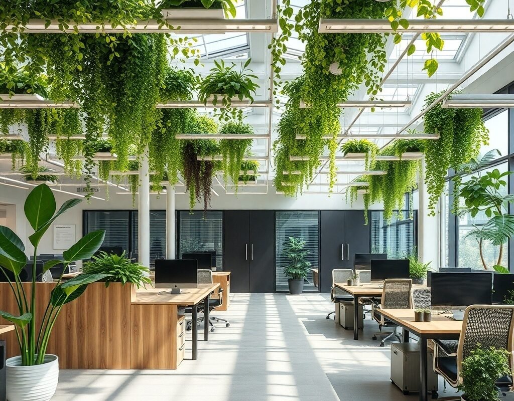 eco friendly green ceilings