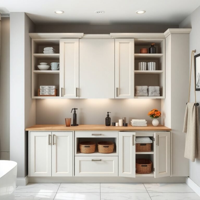 full wall cabinets