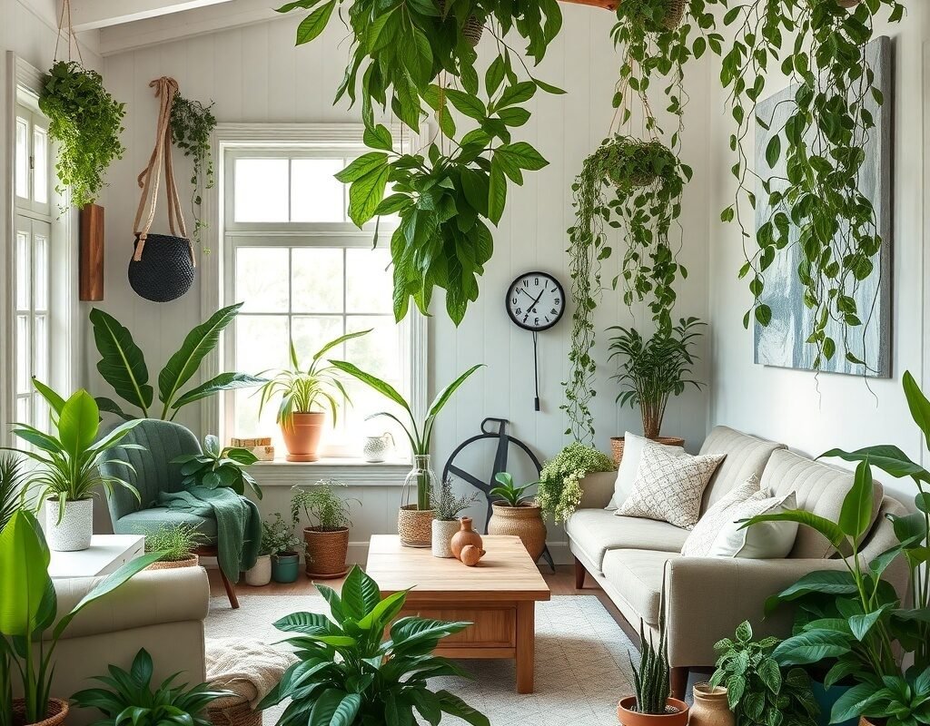greenery and plants