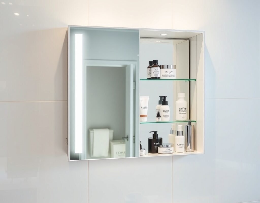 recessed medicine cabinet