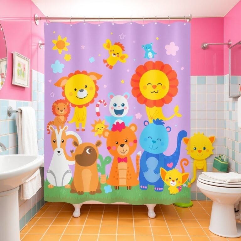 shower curtain statement