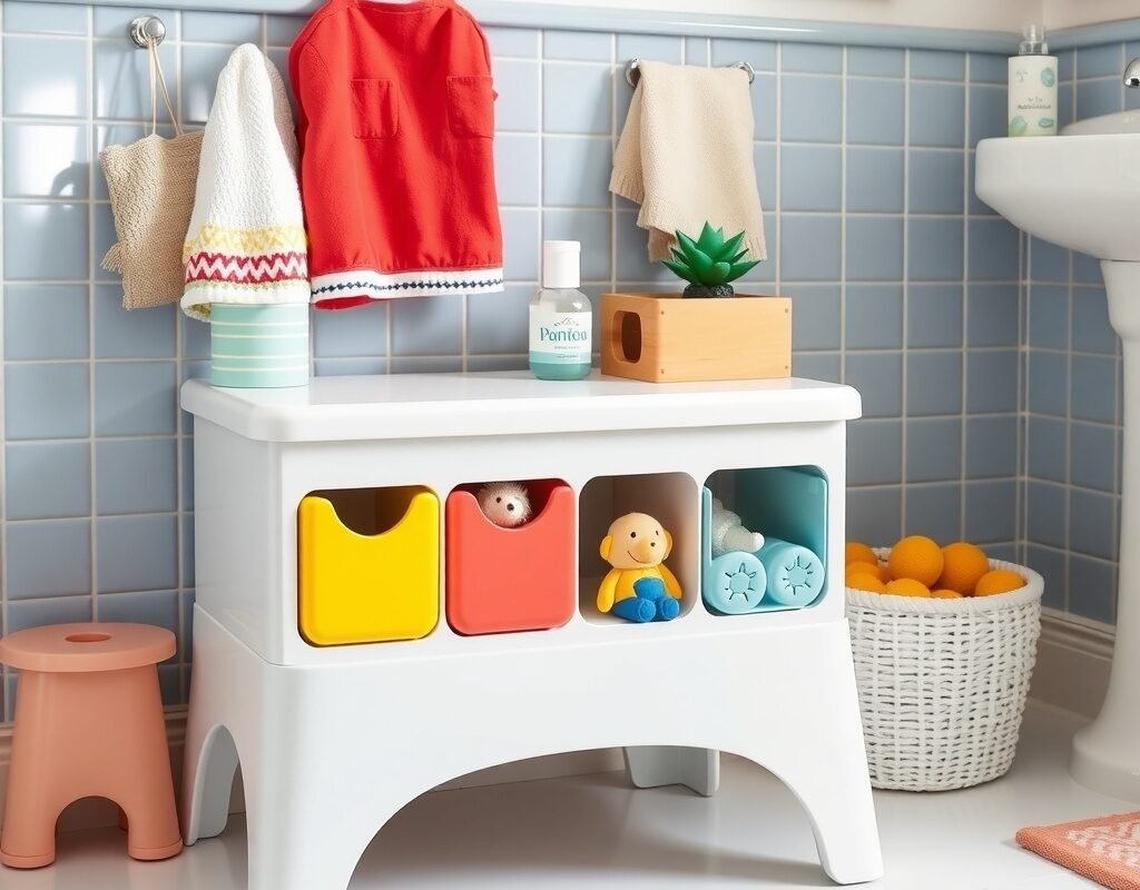step stool storage