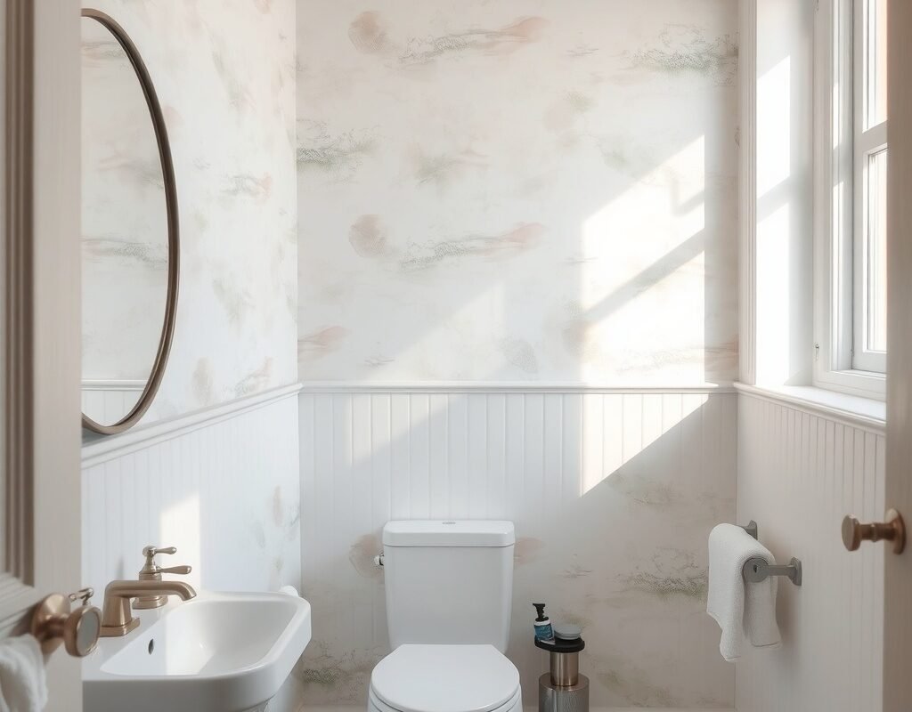 subtle watercolor wash