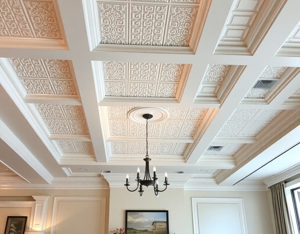 textured ceiling finishes