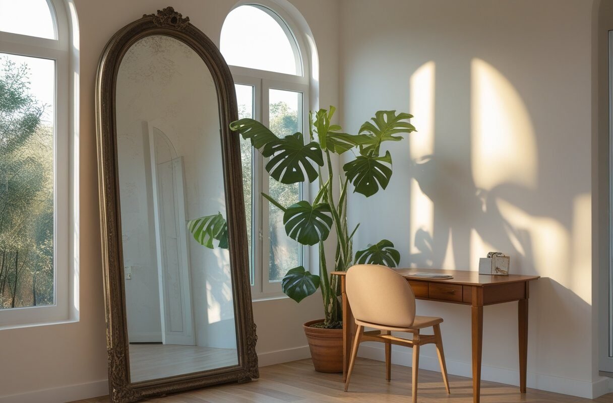 A Large Mirror (To Fake Space & Catch Light)