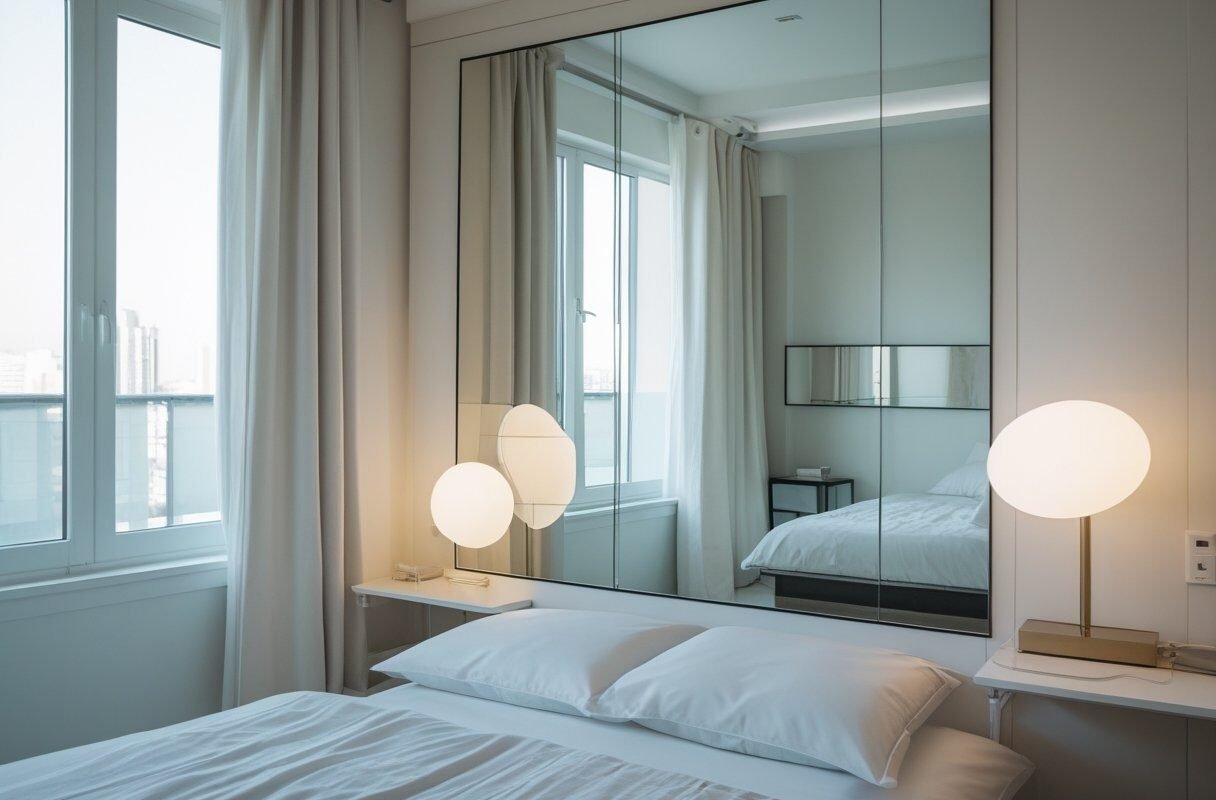 Add Mirrors to Make the Room Feel Bigger