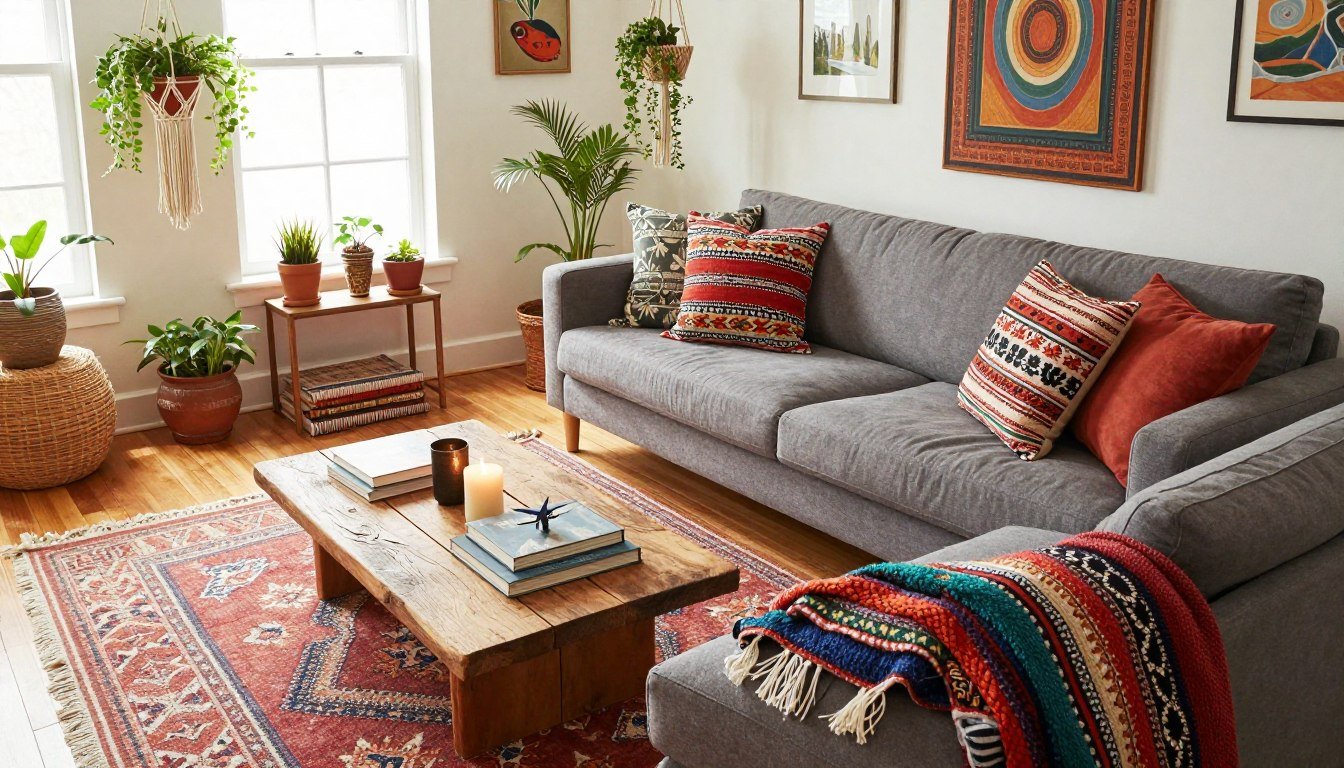 Bohemian and Eclectic Styling