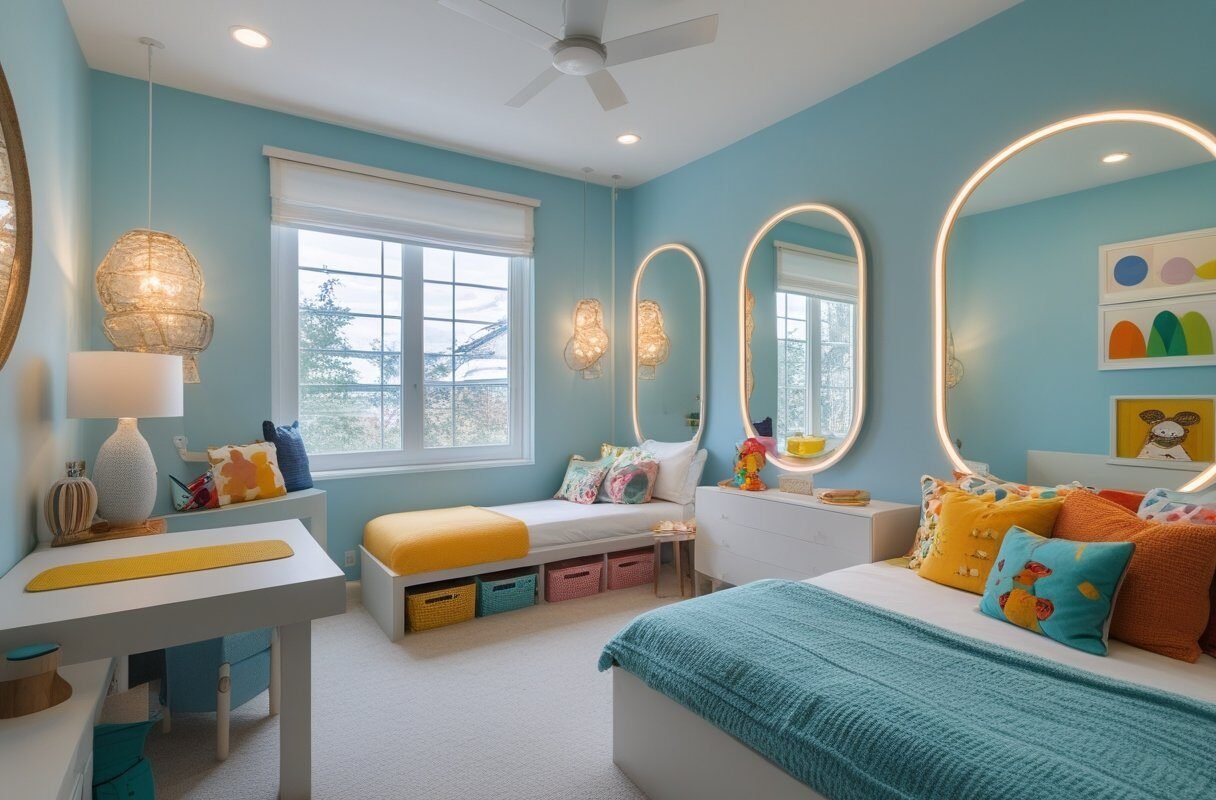 Incorporate Mirrors for Depth