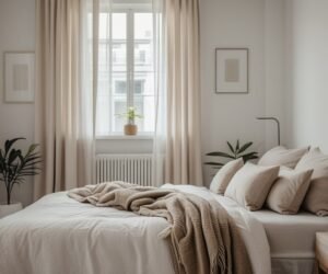 Keep Bedding Simple but Cozy
