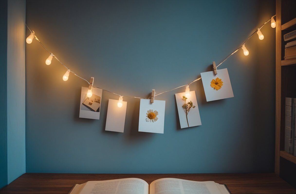 String Lights With Clips (For Photos & Notes)