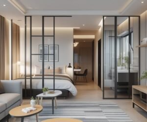 Studio Style With Partition Walls