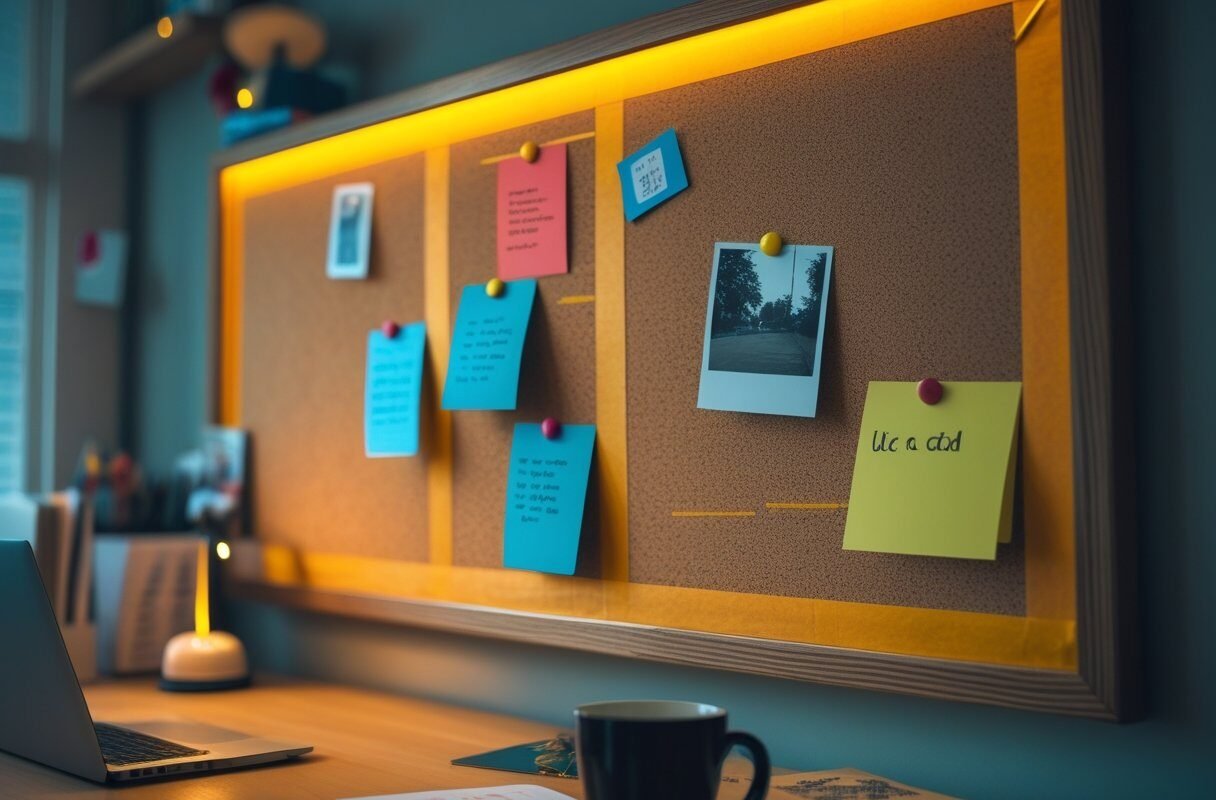 The Organized Chaos Corkboard (For the Creative Overthinker)