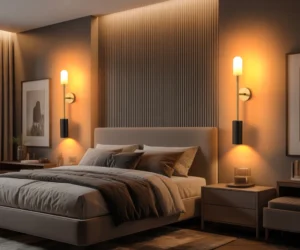 Add Warm Wall Sconces for a Cozy Glow