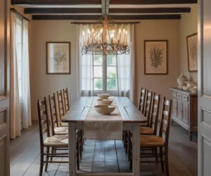 Add an Elegant Farmhouse Chandelier