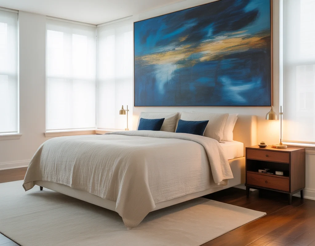 Decorate with Oversized Artwork