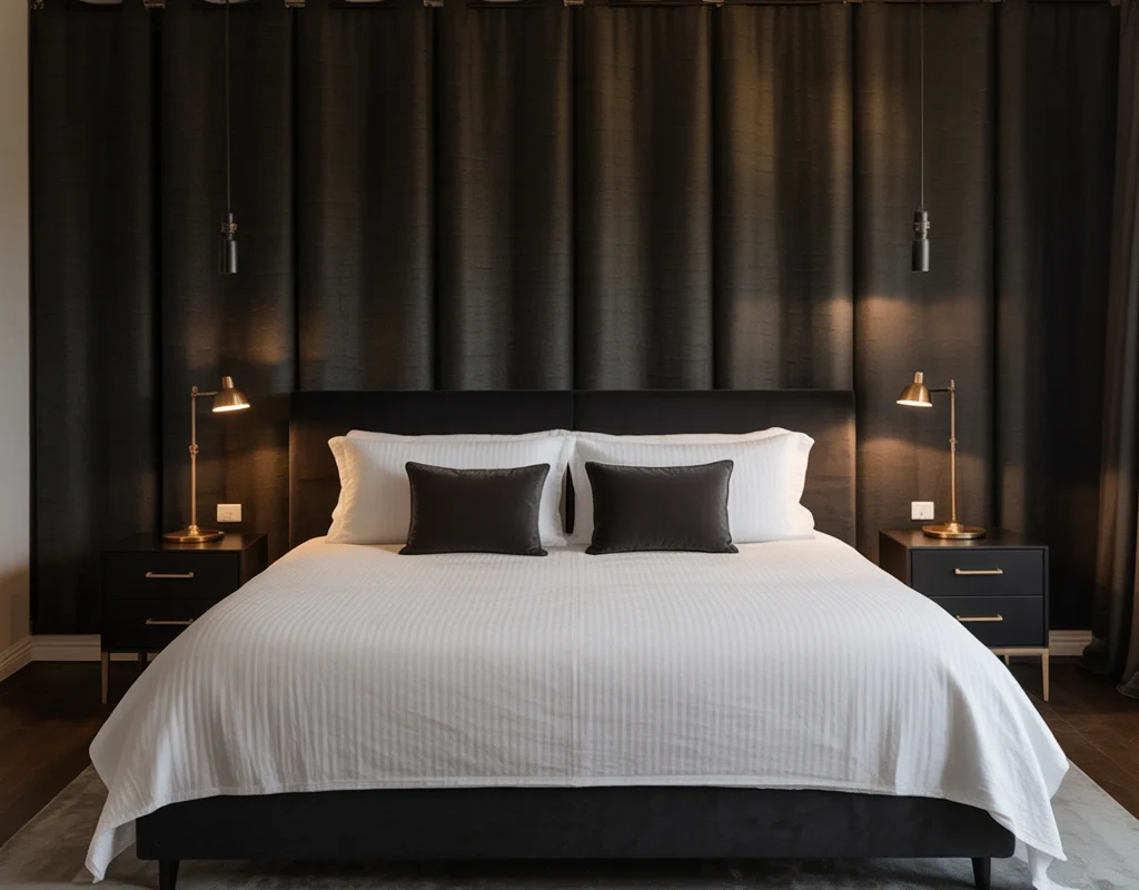 Headboard Wall Design for a Finished Look